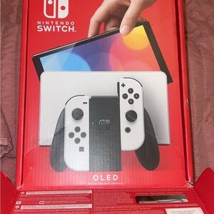 Nintendo White Switch OLED Console